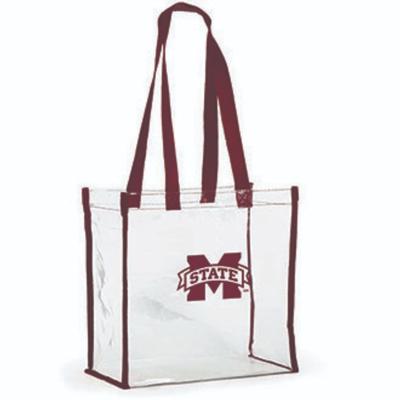 Mississippi State Clear Stadium Tote