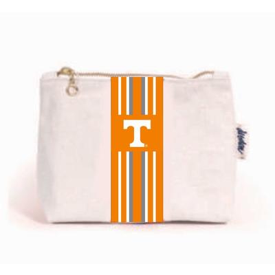 Tennessee Stripe Canvas Pouch