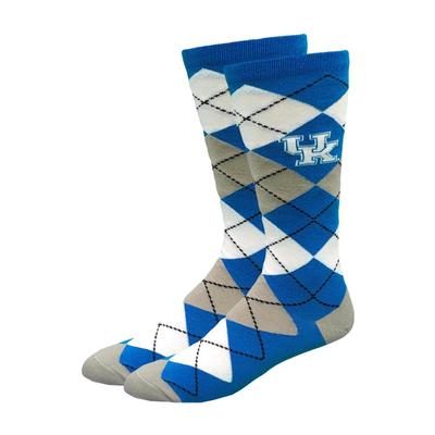 Kentucky Argyle Socks
