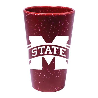 Mississippi State 16 Oz Silicone Pint Glass