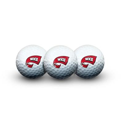 Western Kentucky 3-Pack Golf Balls