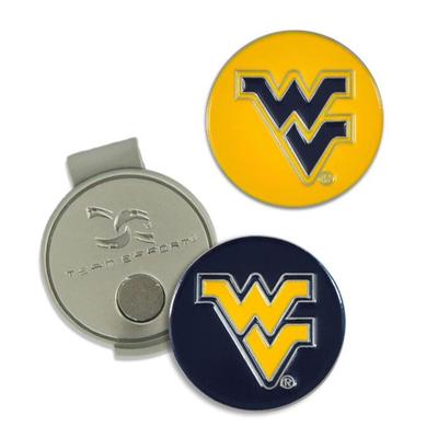 West Virginia Hat Clip and Ball Markers