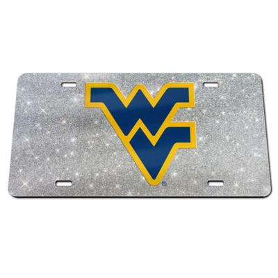 West Virginia Glitter License Plate