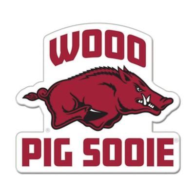 Arkansas Wooo Pig Collector Enamel Pin