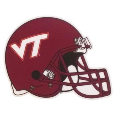 Virginia Tech Football Helmet Decal 3