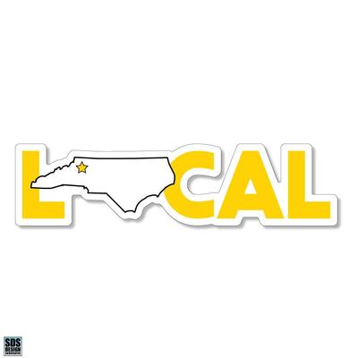 App State 3.25 Inch Local Rugged Sticker Decal