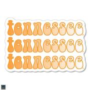  Tennessee 3.25 Inch Retro Fade Rugged Sticker Decal