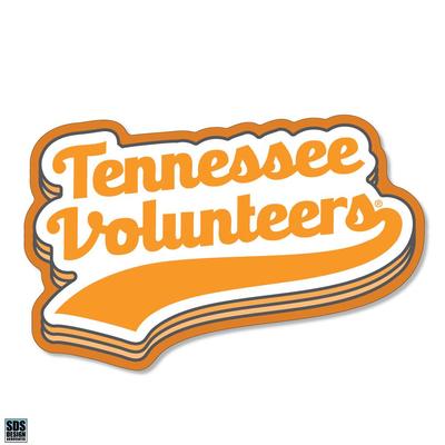 Tennessee 3.25 Inch Retro Stack Rugged Sticker Decal