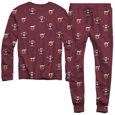 Mississippi State Bully Claus YOUTH Pajama Set