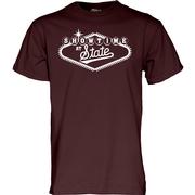  Mississippi State Blue 84 Showtime At State Sign Tee