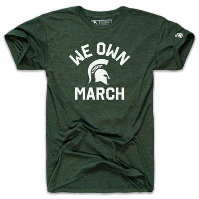 Michigan State Mitten State We Own March Tee
