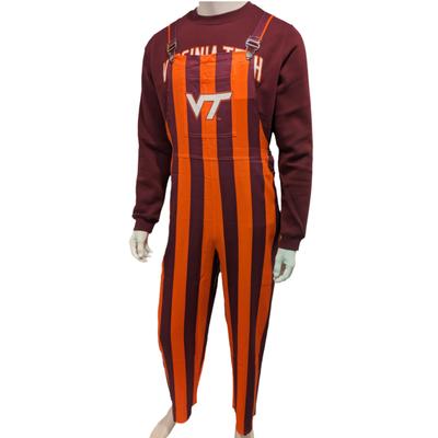 Virginia Tech Men's Striped Overalls