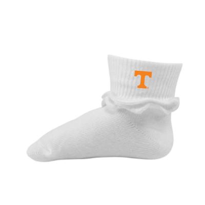 Tennessee Girl's Double Ripple Edge Anklet Socks