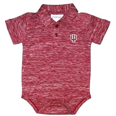 Indiana Infant Space Dye Golf Polo Creeper