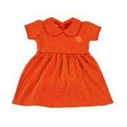  Clemson Toddler Pin Dot Peter Pan Dress
