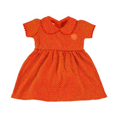 Clemson Toddler Pin Dot Peter Pan Dress
