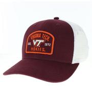  Virginia Tech Legacy Est Patch Mid- Pro Snapback Trucker Hat