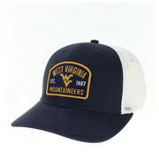  West Virginia Legacy Est Patch Mid- Pro Snapback Trucker Hat