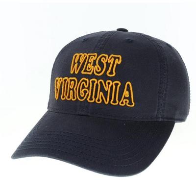 West Virginia Legacy YOUTH Outline Relaxed Twill Hat