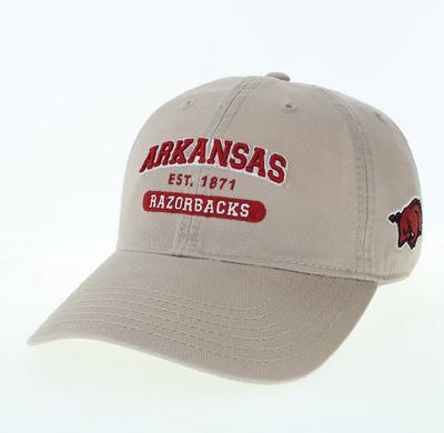 Arkansas Legacy Team Est Date Relaxed Twill Hat