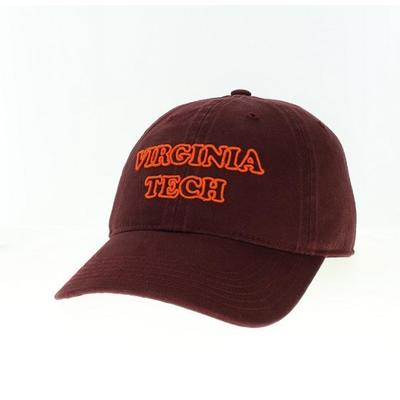 Virginia Tech Legacy YOUTH Outline Relaxed Twill Hat