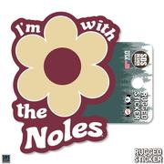  Florida State 3.25 Inch I ' M With Flower Rugged Sticker Decal