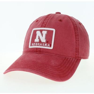 Nebraska Legacy Box Logo Terra Twill Relaxed Hat