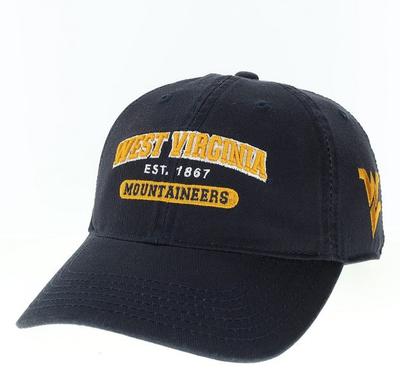 West Virginia Legacy Team Est Date Relaxed Twill Hat