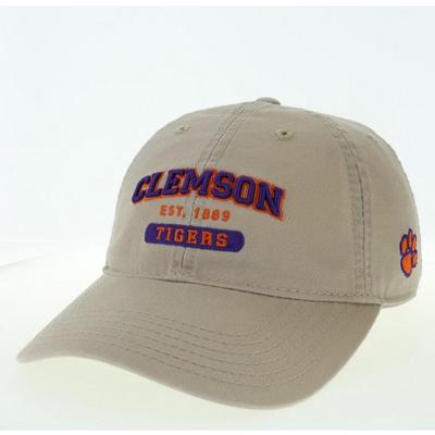 Clemson Legacy Team Est Date Relaxed Twill Hat