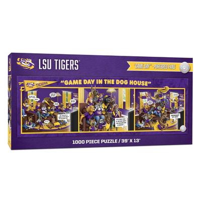 LSU Game Day in the Dog House Puzzle