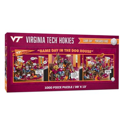 Virginia Tech Game Day in the Dog House Puzzle
