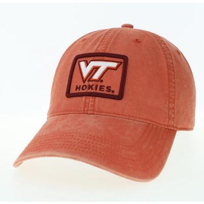 Virginia Tech Legacy Box Logo Terra Twill Relaxed Hat