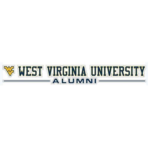 West Virginia Alumni Strip Decal 20 