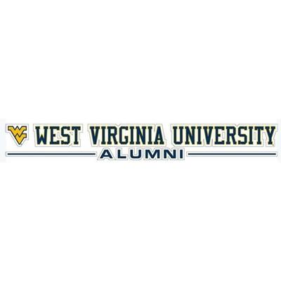 West Virginia Alumni Strip Decal 20