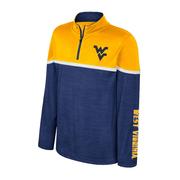  West Virginia Colosseum Youth Billy 1/4 Zip Windshirt