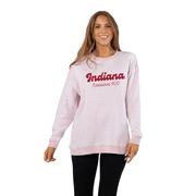  Indiana Chainstitch Embroidery Warm Up Crew Sweatshirt