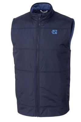 UNC Cutter & Buck Men's Big & Tall Stealth Quilted Vest