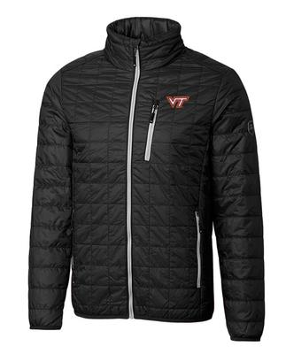 Virginia Tech Cutter & Buck Big & Tall Rainier Eco Insulated Puffer Jacket