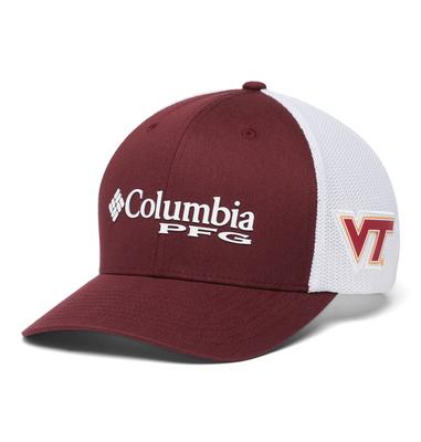 Virginia Tech Columbia PFG Mesh Ball Cap