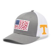  Tennessee Columbia Pfg Fish Flag Mesh Ball Cap