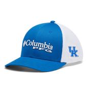  Kentucky Columbia Youth Pfg Mesh Snap Back Cap