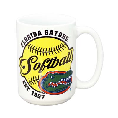 Florida 15 Oz Softball Mug