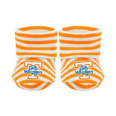 Tennessee Lady Vols Infant Striped Booties