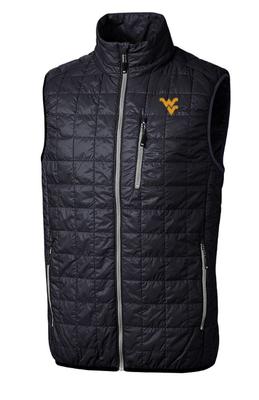 West Virginia Cutter & Buck Big & Tall Rainier Eco Insulated Puffer Vest