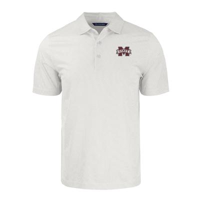 Mississippi State Cutter & Buck Symmetry Print Polo