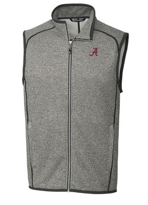 Alabama Cutter & Buck Men's Big & Tall Mainsail Sweater Knit Vest