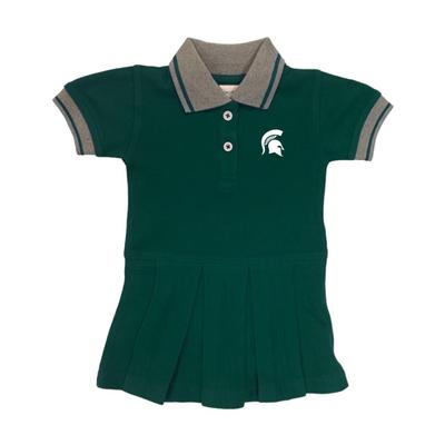 Michigan State Toddler Polo Dress