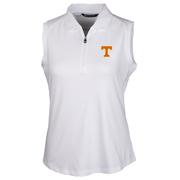  Tennessee Cutter & Buck Women's Forge Sleeveless Polo