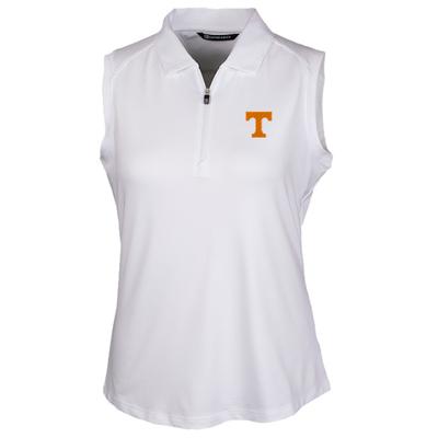 Tennessee Cutter & Buck Women's Forge Sleeveless Polo