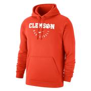  Clemson Nike Club Fleece Basketball Hoody